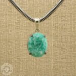 Pingente de amazonita  11,57ct    Prata 925