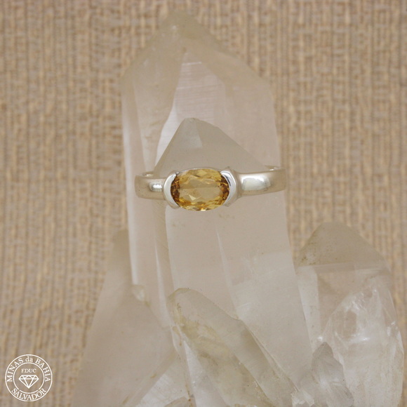atpi026 Anel de topázio imperial 1,02ct cod142 Anel de topázio imperial