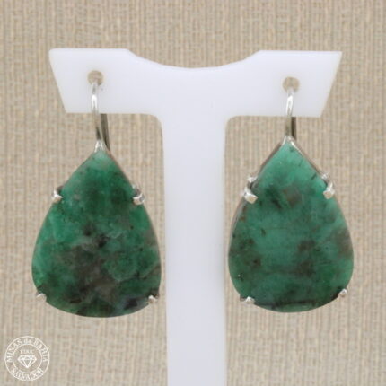 brinco de esmeralda 53,04ct
