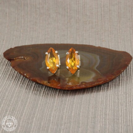 brinco de opala de fogo 3,60ct