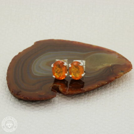 brinco de opala de fogo 3,62ct