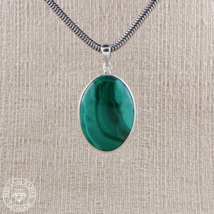 pingente de malaquita 30,45ct