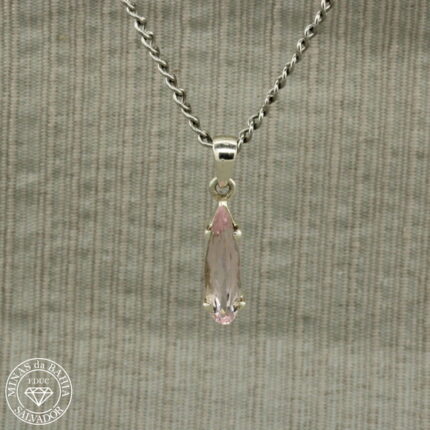 pingente de morganita 2,07ct
