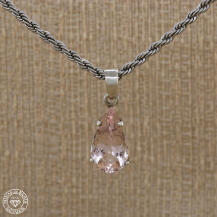 pingente de morganita 4,01ct