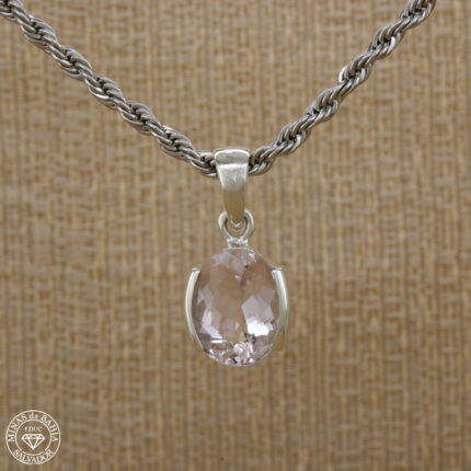 Pingente de morganita 3,01ct
