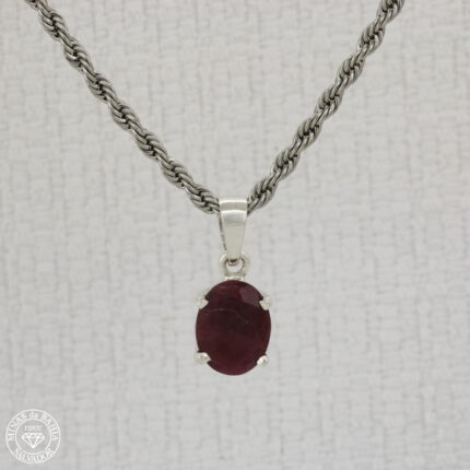 pingente de rubi 3,09ct