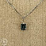 pingente de topázio azul 2,80ct