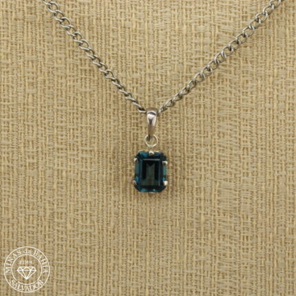 pingente de topázio azul 2,80ct