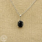 pingente de turmalina negra 2,56ct