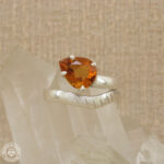 Anel de citrino  2,34ct  Prata925
