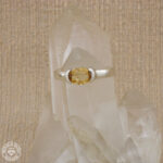 Anel de topázio imperial  1,02ct  Prata925