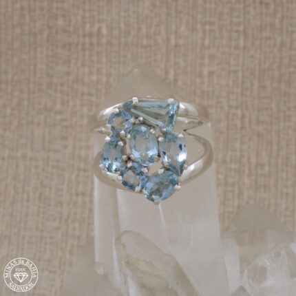 nel de água marinha 2,67ct