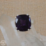 Anel de ametista  15,74ct  Prata 925