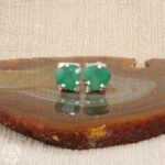 Brinco de esmeralda    1,99ct  Prata 925