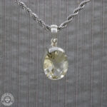 Pingente de citrino natural 6,59ct Prata925