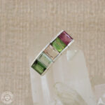 Anel de turmalinas  3,39ct  Prata925