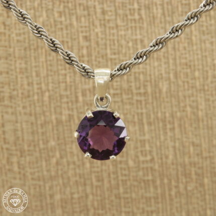 Pingente de ametista 3,62ct Prata 925