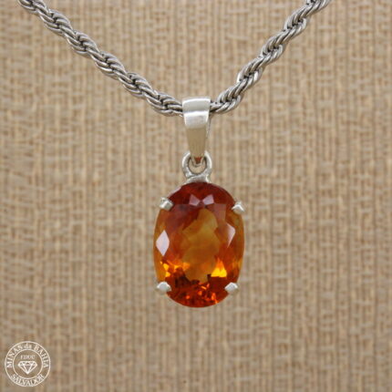 Pingente de citrino Rio Grande 6,27ct Prata925
