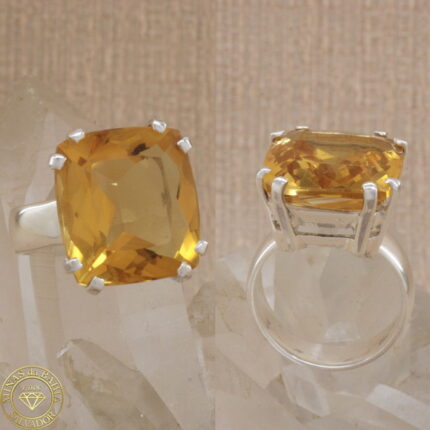 Anel de citrino 18,29ct cod390