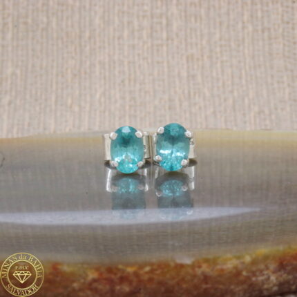 Brinco de apatita 1,71ct