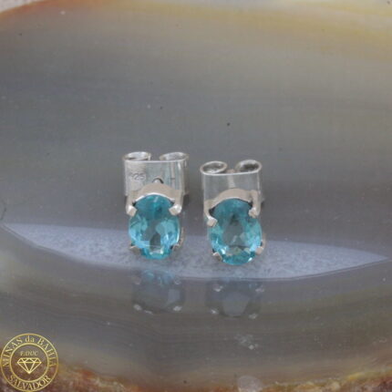 Brinco de apatita 1,72ct