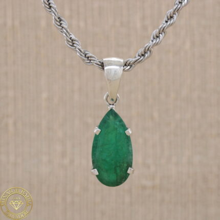 Pingente de esmeralda 3,32ct